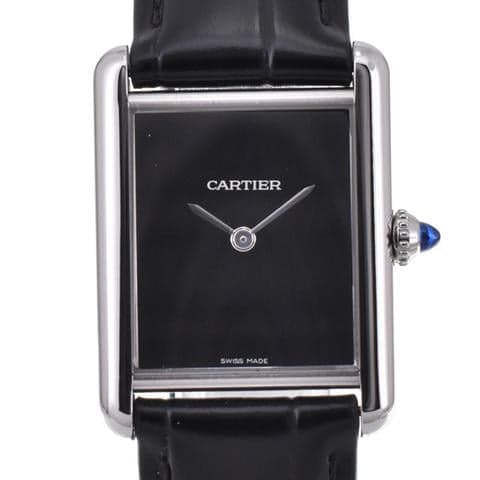 Cartier Tank Must Tank Must Black Dial WSTA0072