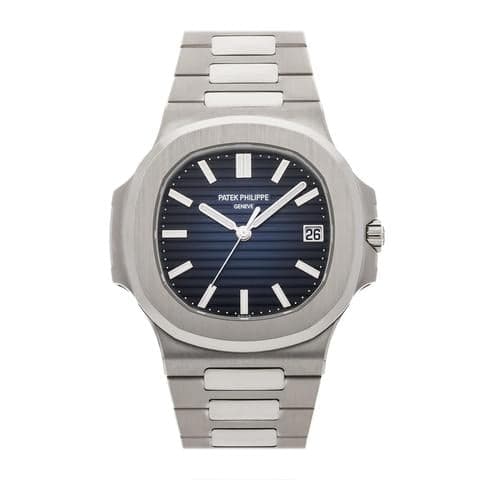 Patek Philippe Nautilus Nautilus White Gold Blue Dial 5811/1G-001