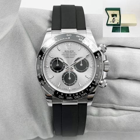 Rolex Daytona Cosmograph Daytona White Gold Oysterflex 126519LN