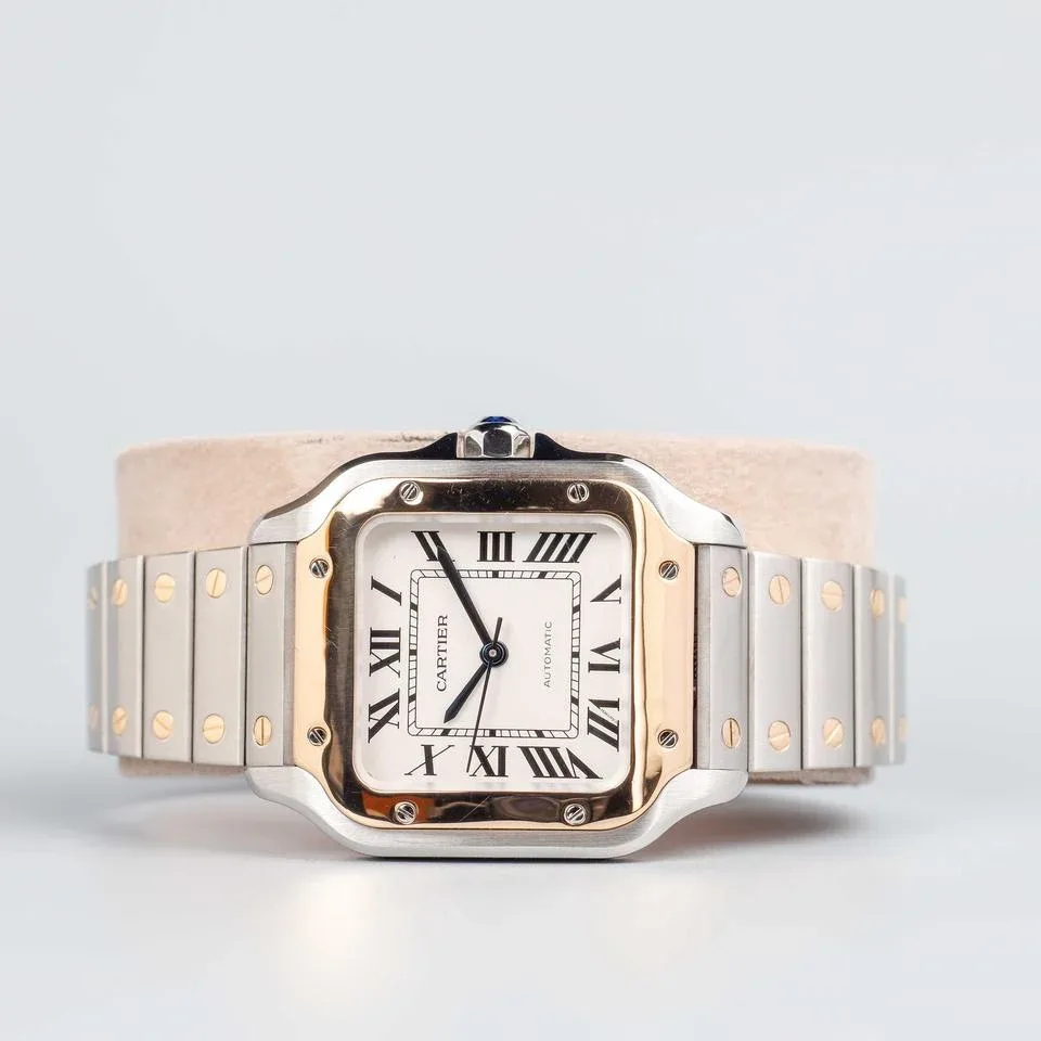 Cartier Santos de Cartier Medium Two-Tone W2SA0016 luxury watch