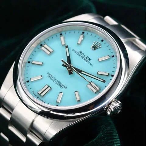 Rolex Oyster Perpetual 41 Oyster Perpetual 41 Turquoise Dial 124300