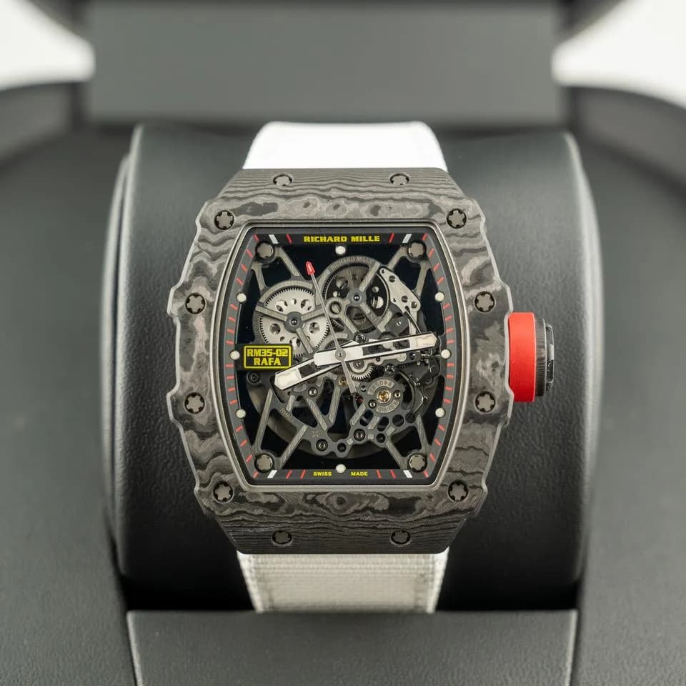 Richard Mille RM 35 RM 35-02 Automatic Rafael Nadal — Carbon TPT RM 35-02 luxury watch