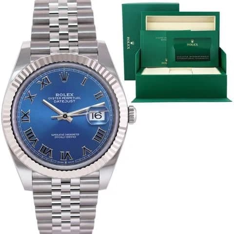 Rolex Datejust 41 Datejust 41 Blue Dial 126334