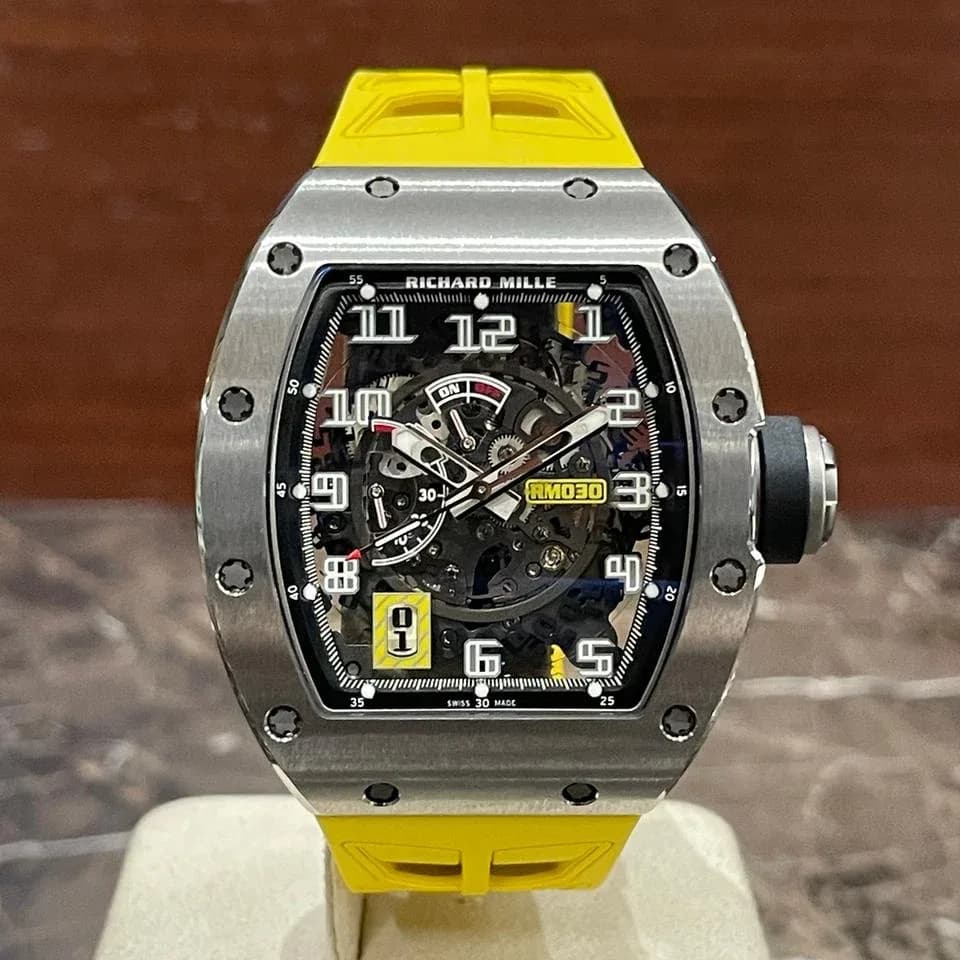 Richard Mille RM 030 RM 030 Automatic Winding with Declutchable Rotor — Titanium RM 030 luxury watch